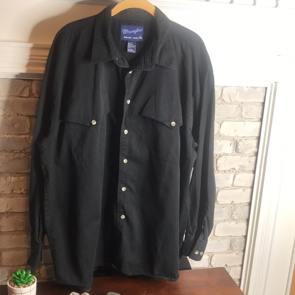 Vintage Wrangler Western Button-down Shirt XL